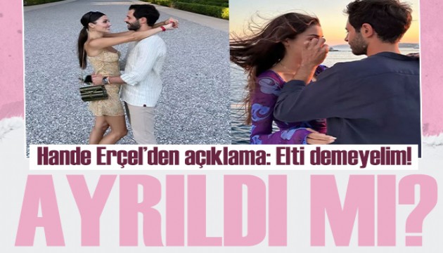 Hakan Sabancı ile ayrıldı mı? Hande Erçel'den açıklama geldi