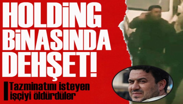 Çalık Holding önünde tazminat isteyen işçi öldürüldü