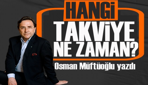 Osman Müftüoğlu yazdı: Hangi takviye ne zaman?