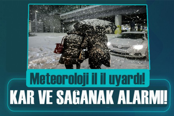 Meteoroloji'den uyarı: Sağanak, kar ve sis aynı anda etkili olacak