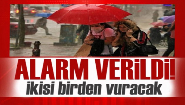 Meteoroloji'den o bölgelere uyarı: Kuvvetli sağanak geliyor