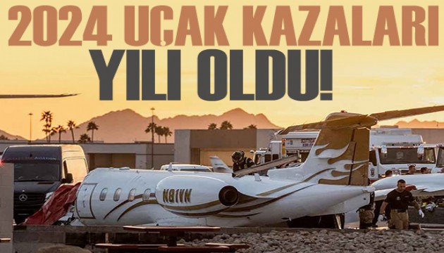 2024 'uçak kazaları yılı' oldu: Yüzlerce kişi hayatını kaybetti
