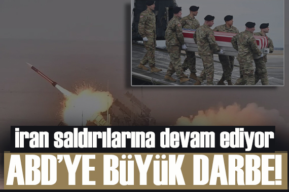 ABD'ye büyük darbe: İran saldırılarına devam ediyor