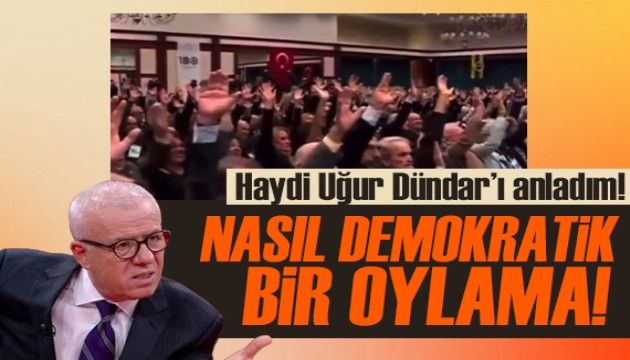 Ertuğrul Özkök: Haydi Uğur Dündar’ı anladım ama o salonda kalkacak tek bir karşı el yok muydu?