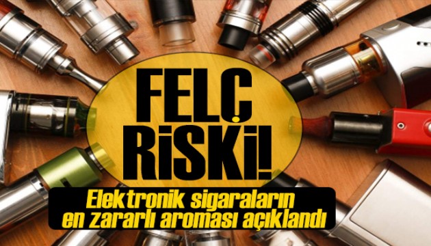 Elektronik sigaraların en zararlı aroması açıklandı: Bağışıklık hücrelerini felç ediyor