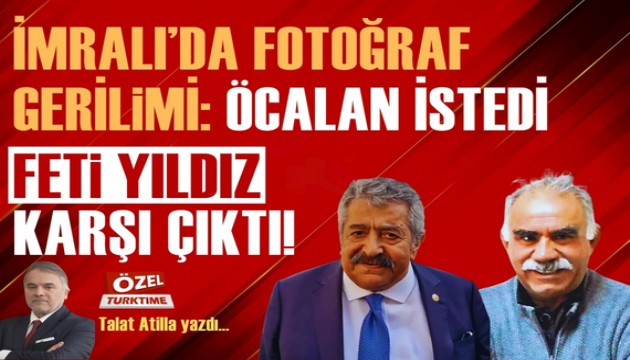 Öcalan 'Gülistan bir fotoğrafımızı çek!' dedi, MHP'li Feti Yıldız 'Hayır' dedi