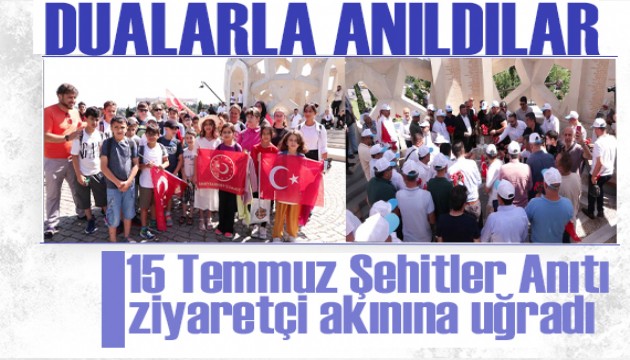 15 Temmuz Şehitler Anıtı ziyaretçi akınına uğradı