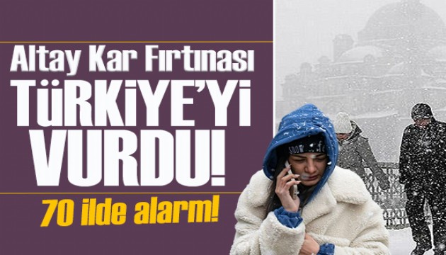 Meteoroloji'den İstanbul dahil 70 ilde turuncu ve sarı kodlu alarm!