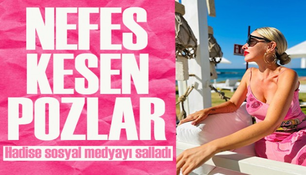 Hadise Maldivler’de nefes kesen tatil pozlarıyla sosyal medyayı salladı!