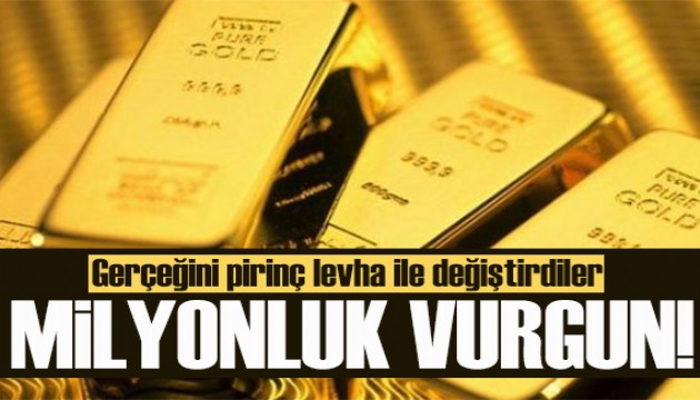 İstanbul'da 100 milyar liralık 'altın' vurgunu!