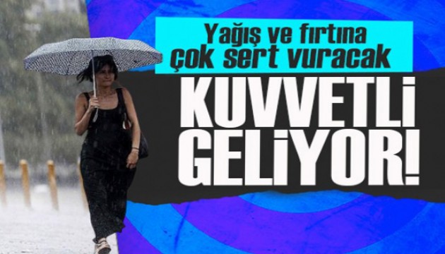 Meteoroloji uyardı: Kuvvetli fırtına bekleniyor
