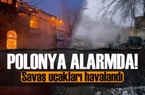 Kiev'e yoğun hava saldırısı sonrası Polonya alarmda!
