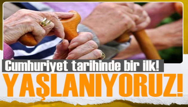 Türkiye'de yaşlı nüfus oranı çift haneye ulaştı