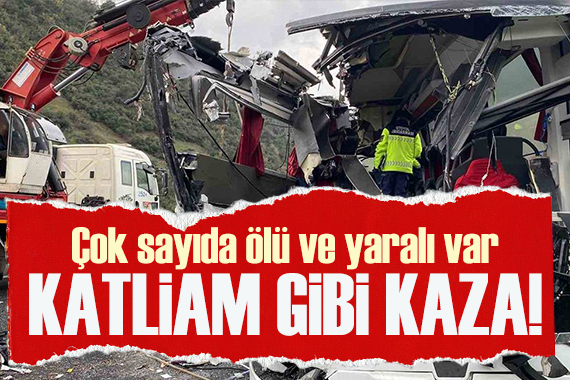 Osmaniye'de feci kaza! Yolcu otobüsü tıra çarptı: 7 ölü