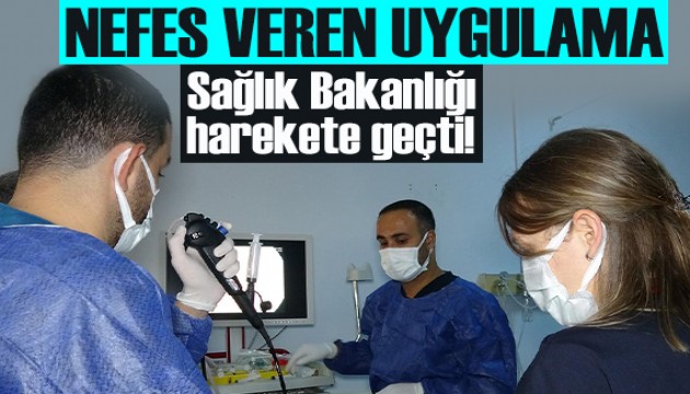 Sağlık Bakanlığı'ndan akciğer hastalarına 'hayat' veren uygulama