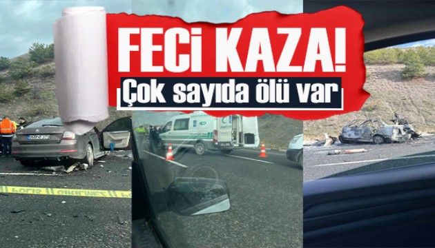 Ankara Kuzey Çevre Yolu'nda feci kaza: Çok sayıda ölü var