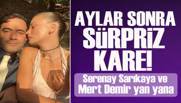 Serenay Sarıkaya ve Mert Demir'den yeni kare