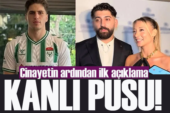 Genç futbolcu öldürüldü! Kanlı pusunun ardından Rapçi Canbay konuştu