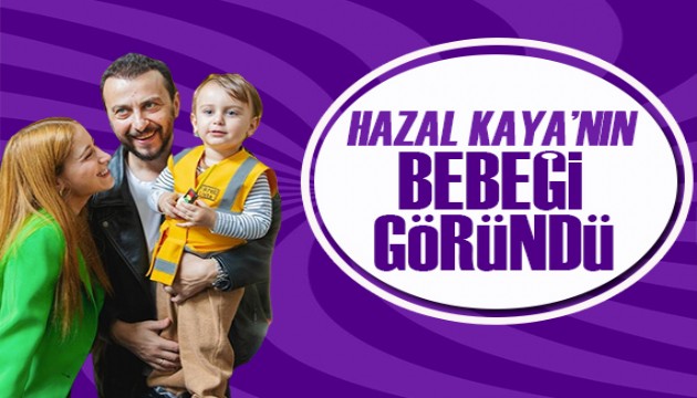 Hazal Kaya'nın bebeği göründü