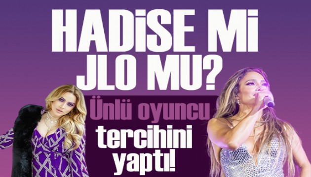 Güzel oyuncu Melisa Döngel tercihini yaptı: Hadise mi Jennifer Lopez mi?