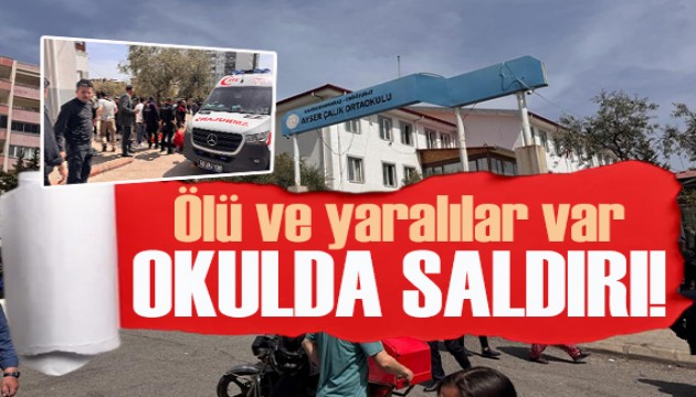 Kahramanmaraş'ta okulda silah sesleri duyuldu!  Çok sayıda ölü ve yaralı var