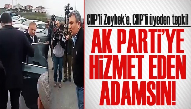 CHP'li üyeden, Gökhan Zeybek'e sert sözler: AK Parti adayına oy topladın!
