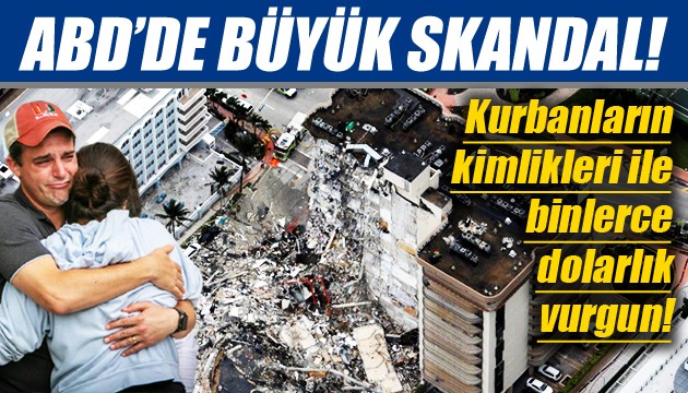 ABD'de büyük skandal! Binlerce dolarlık vurgun yaptılar