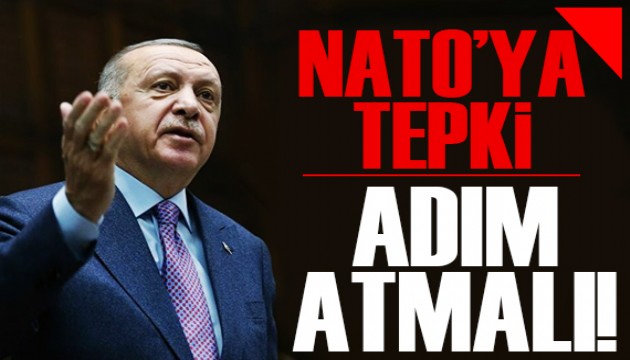 Cumhurbaşkanı Erdoğan'dan NATO'ya tepki!