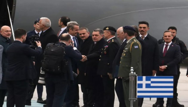 Miçotakis Ankara'ya geldi