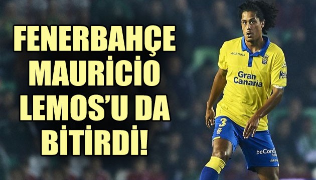 Mauricio Lemos, Fenerbahçe'de!