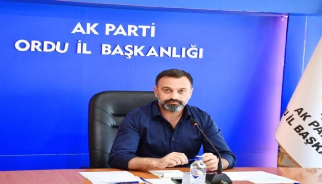 AK Partili başkan istifa etti