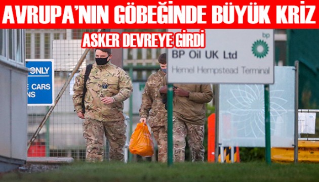 Avrupa'nın göbeğinde büyük kriz! Asker devreye girdi