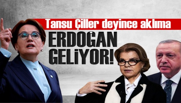 Akşener'den Tansu Çiller yanıtı