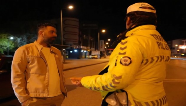 Alkollü sürücü pazarlık yaptı