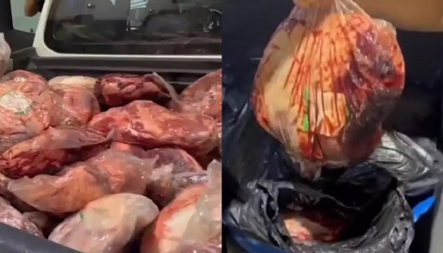 Kilolarca bozuk et ele geçirildi