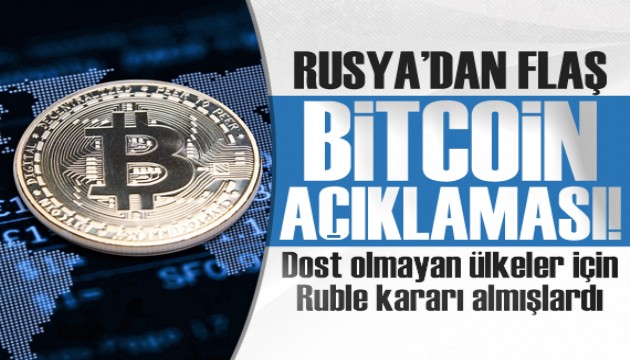 Rusya'dan flaş Bitcoin hamlesi!