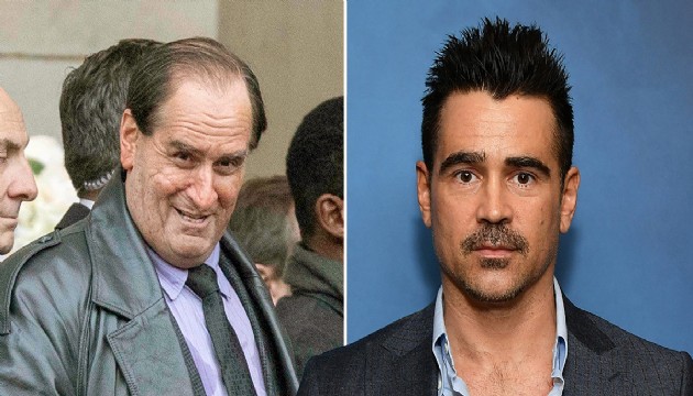 Colin Farrell film için tanınmaz hale geldi!