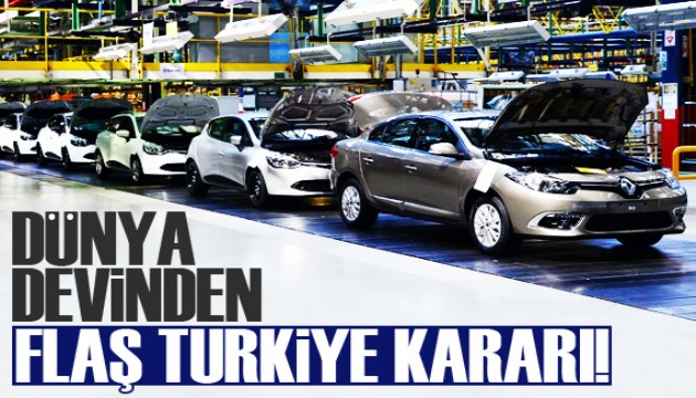 Renault'dan Türkiye kararı!