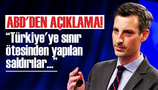 ABD'den açıklama! 'Türkiye'ye yapılan saldırıları kınıyoruz'