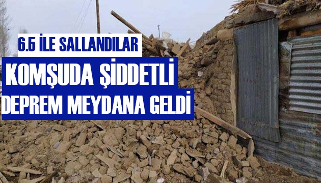 İran'da korkutan deprem