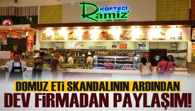 Köfteci Ramiz'den dikkat çeken paylaşım