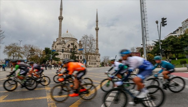 Türkiye bisiklet turu Türkiye'yi tanıtmaya devam ediyor