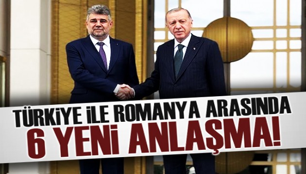 Türkiye ile Romanya arasında 6 anlaşma!