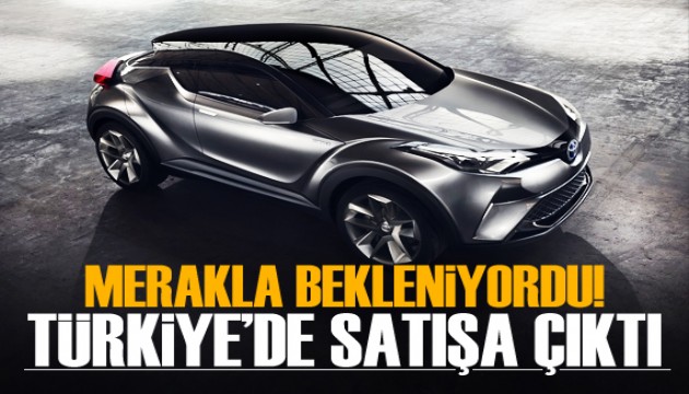 Yeni Toyota C-HR Türkiye'de satışa sunuldu