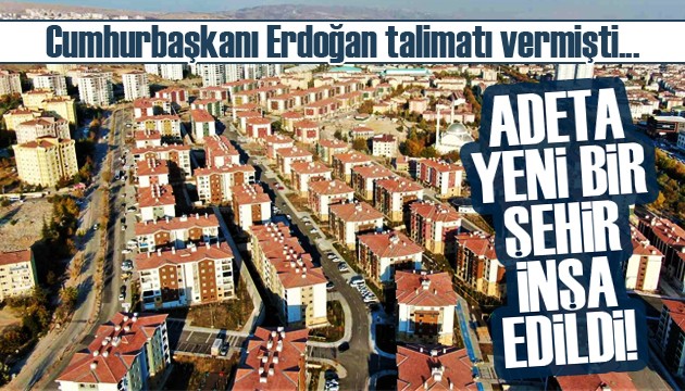 Elazığ’da adeta yeni bir şehir inşa edildi