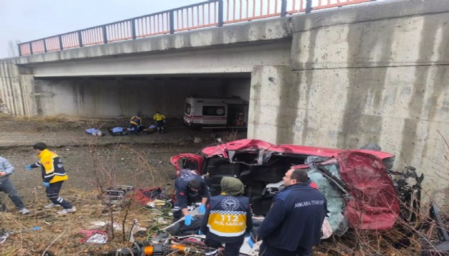 Ankara'da katliam gibi kaza!