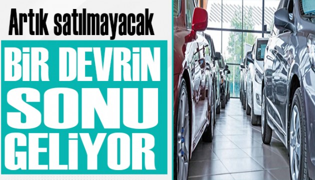 Bir devrin sonu: Benzinli ve dizel otomobiller yasaklanıyor artık satılmayacak