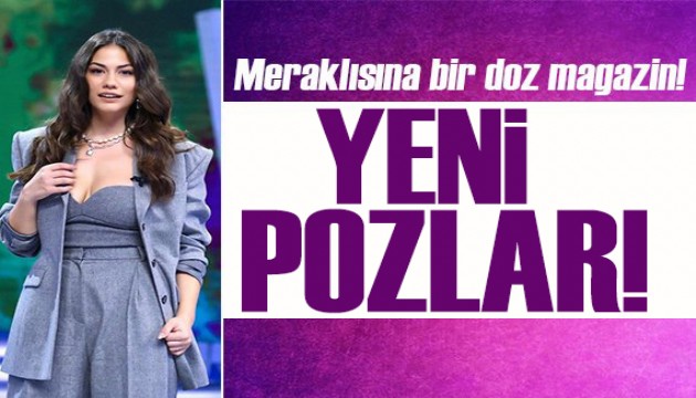 Demet Özdemir kırmızı elbisesiyle Instagram'ı salladı!