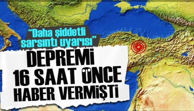 Tokat depremini önceden haber vermişti: Daha güçlü sarsıntı olabilir uyarısı