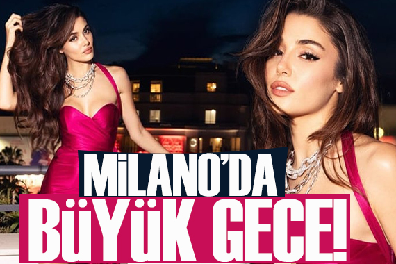 Hande Erçel Milano Moda Haftası’nda gündem oldu!